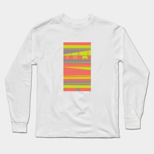 Neon Colour pattern Long Sleeve T-Shirt